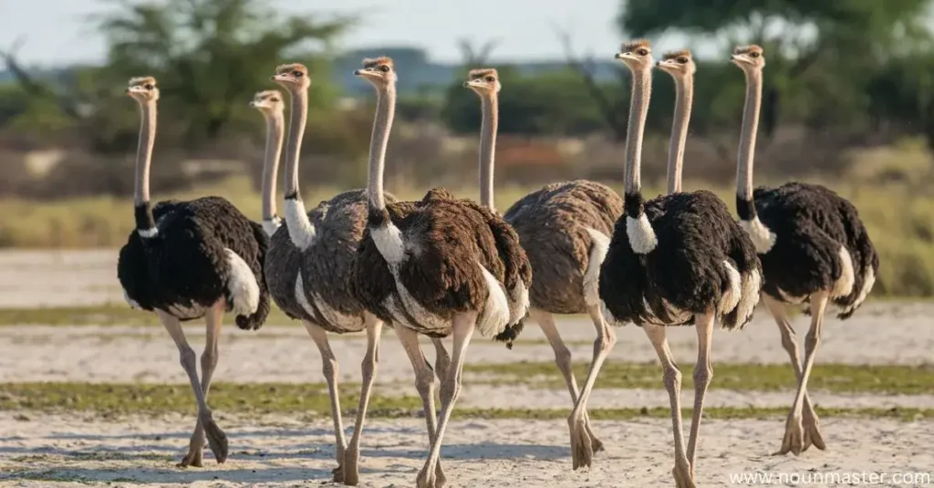 bevy-of-ostriches