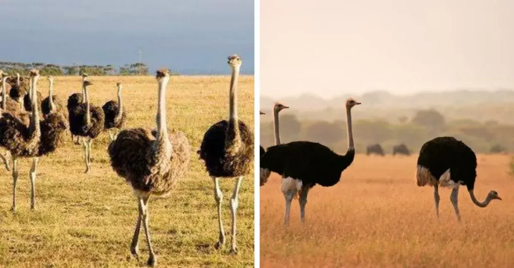 flock-of-ostriches