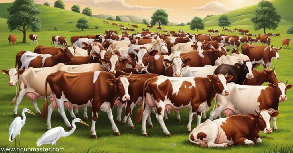 mob-of-cows