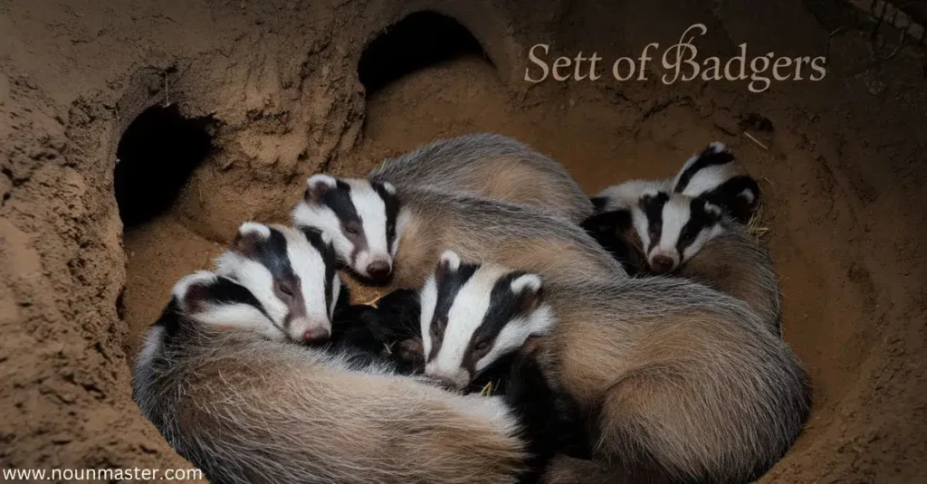 sett-of-badgers