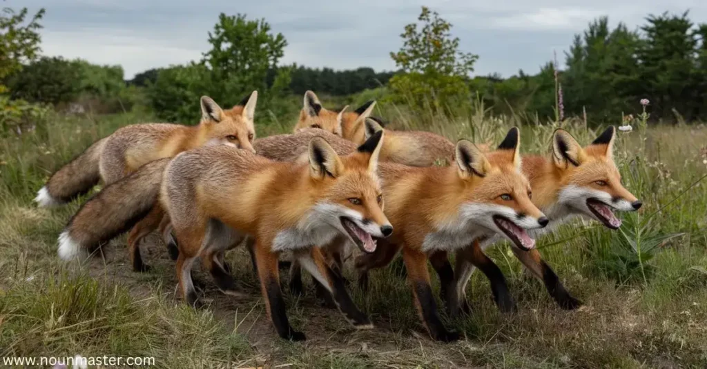 troop-of-foxes