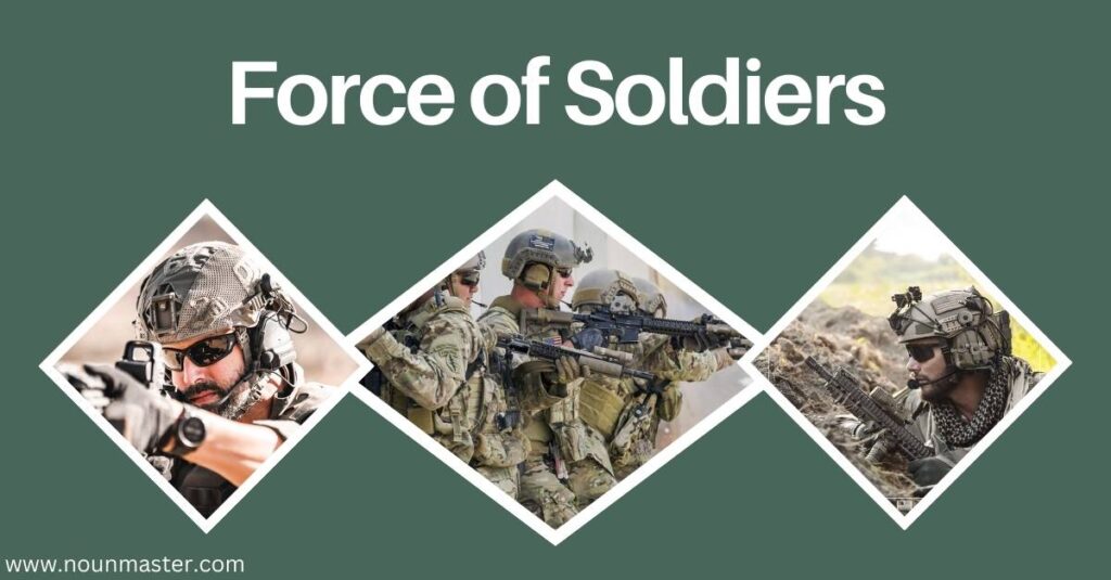 force-of-soldiers