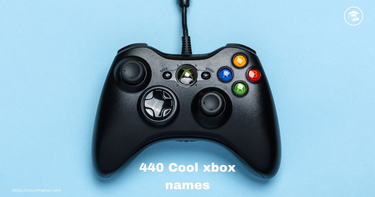 440 Cool xbox names