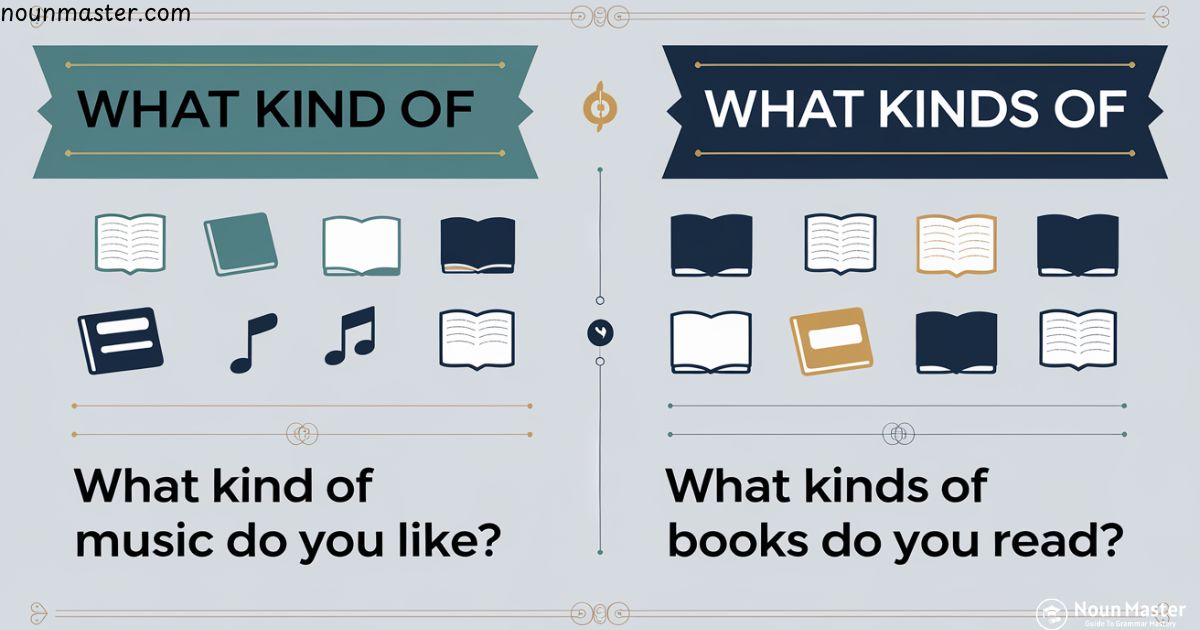 What Kind of vs What Kinds of