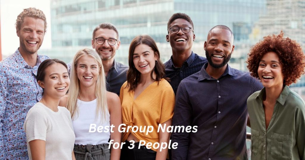 Best Group Names for 3 People