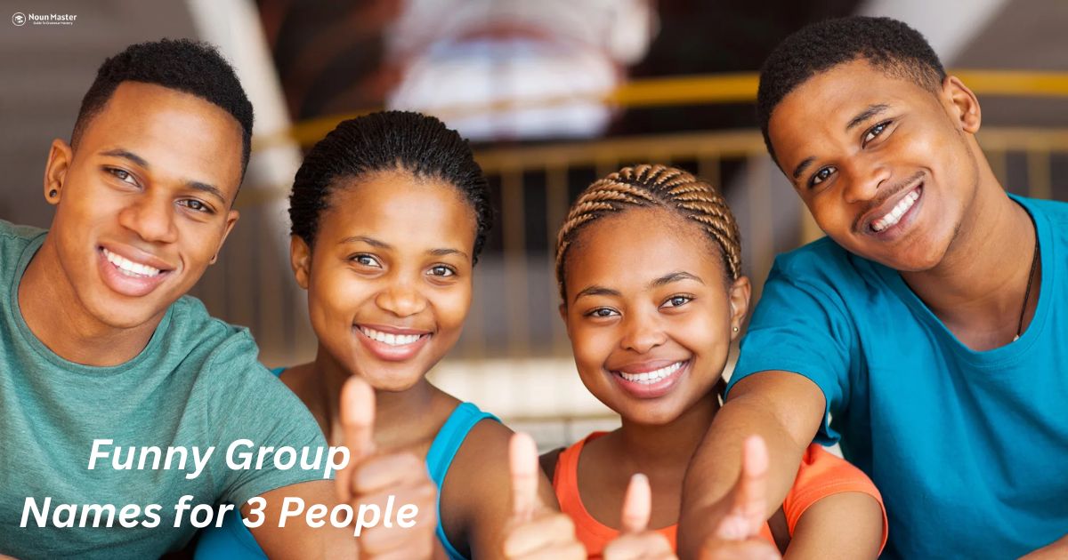 Funny Group Names for 3 People