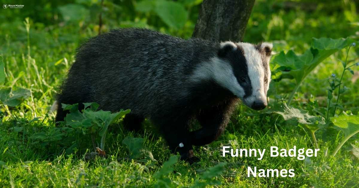 Funny Badger Names